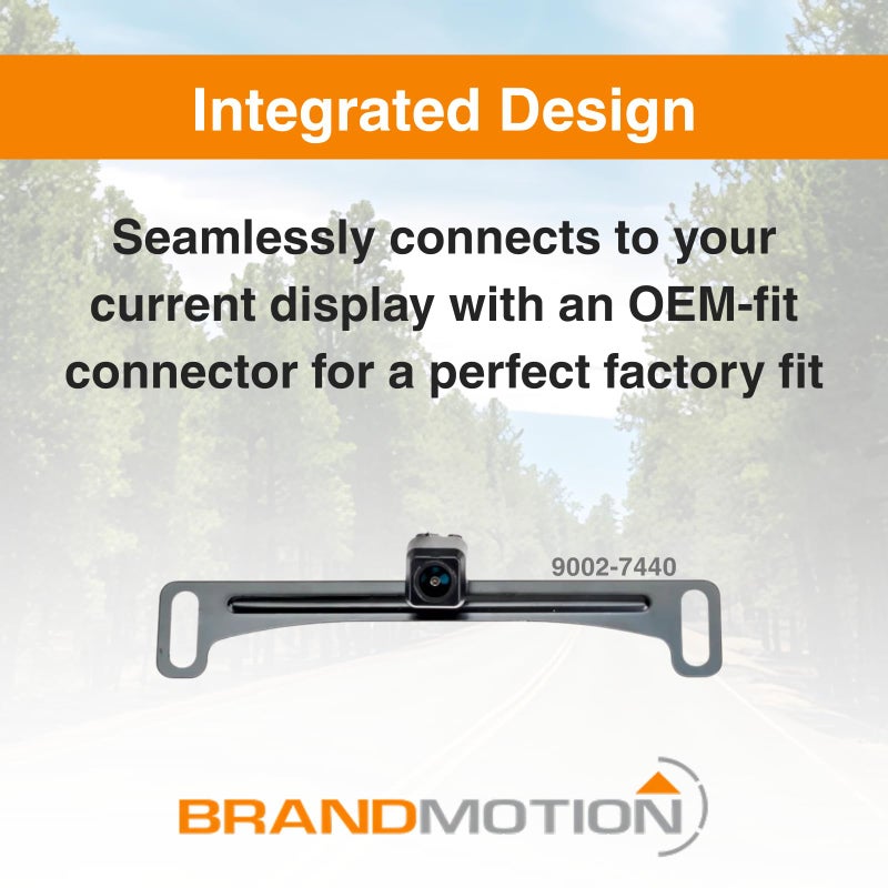 Brandmotion 9002-7440 Factory Tailgate Harness with Dual Mount Camera fits 2011-2016 F250 F350 Super Duty with Factory Rear Vision | Waterproof Case with Anti-Fog Lens | Easy Install - Image 4